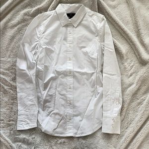 Women’s J Crew white button up! NWT
